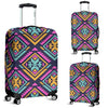 Load image into Gallery viewer, Navajo Indians Aztec Tribal Native American Print Elastic Luggage Cover-grizzshop