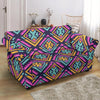 Navajo Indians Aztec Tribal Native American Print Loveseat Cover-grizzshop