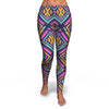 Navajo Indians Aztec Tribal Native American Print Pattern Women Leggings-grizzshop