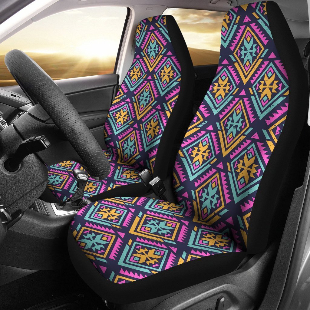 Navajo Indians Aztec Tribal Native American Print Universal Fit Car Seat Cover-grizzshop