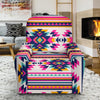 Navajo Native American Indians Aztec Pendleton Tribal Print Recliner Cover-grizzshop