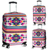 Load image into Gallery viewer, Navajo Native American Indians Aztec Tribal Print Elastic Luggage Cover-grizzshop