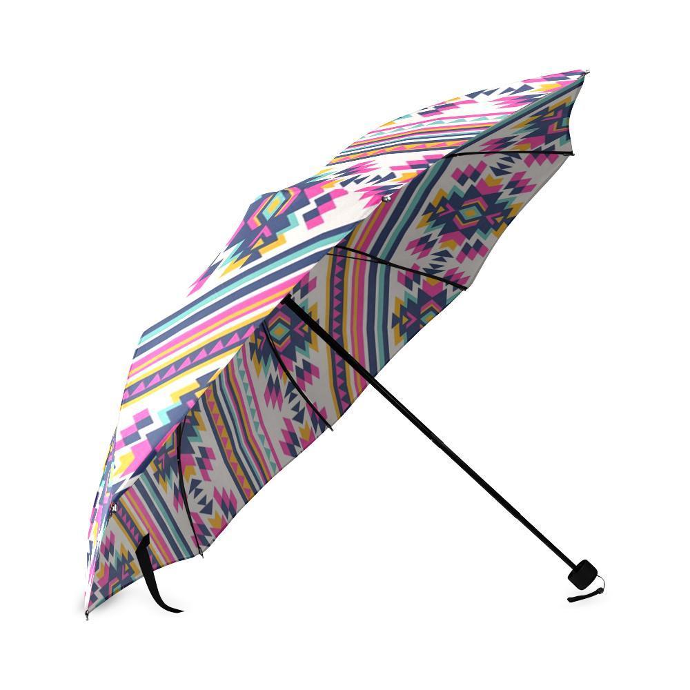 Navajo Native American Indians Aztec Tribal Print Foldable Umbrella-grizzshop