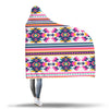 Load image into Gallery viewer, Navajo Native American Indians Aztec Tribal Print Hooded Blanket-grizzshop