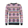 Navajo Native American Indians Aztec Tribal Print Women Crewneck Sweatshirt-grizzshop