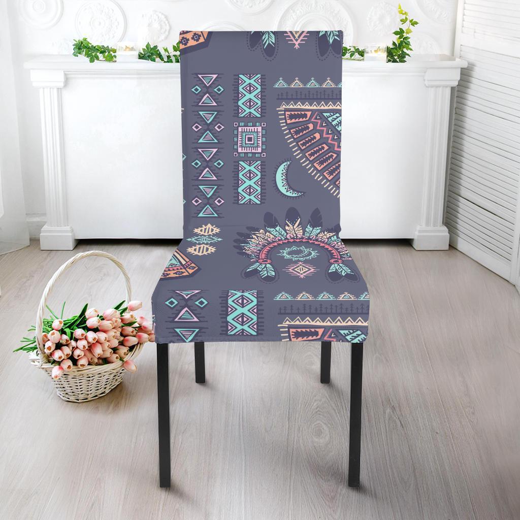 Navajo Native Aztec Indians American Tribal Print Chair Cover-grizzshop