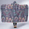 Navajo Native Aztec Indians American Tribal Print Hooded Blanket-grizzshop