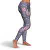 Navajo Native Aztec Indians American Tribal Print Pattern Women Leggings-grizzshop