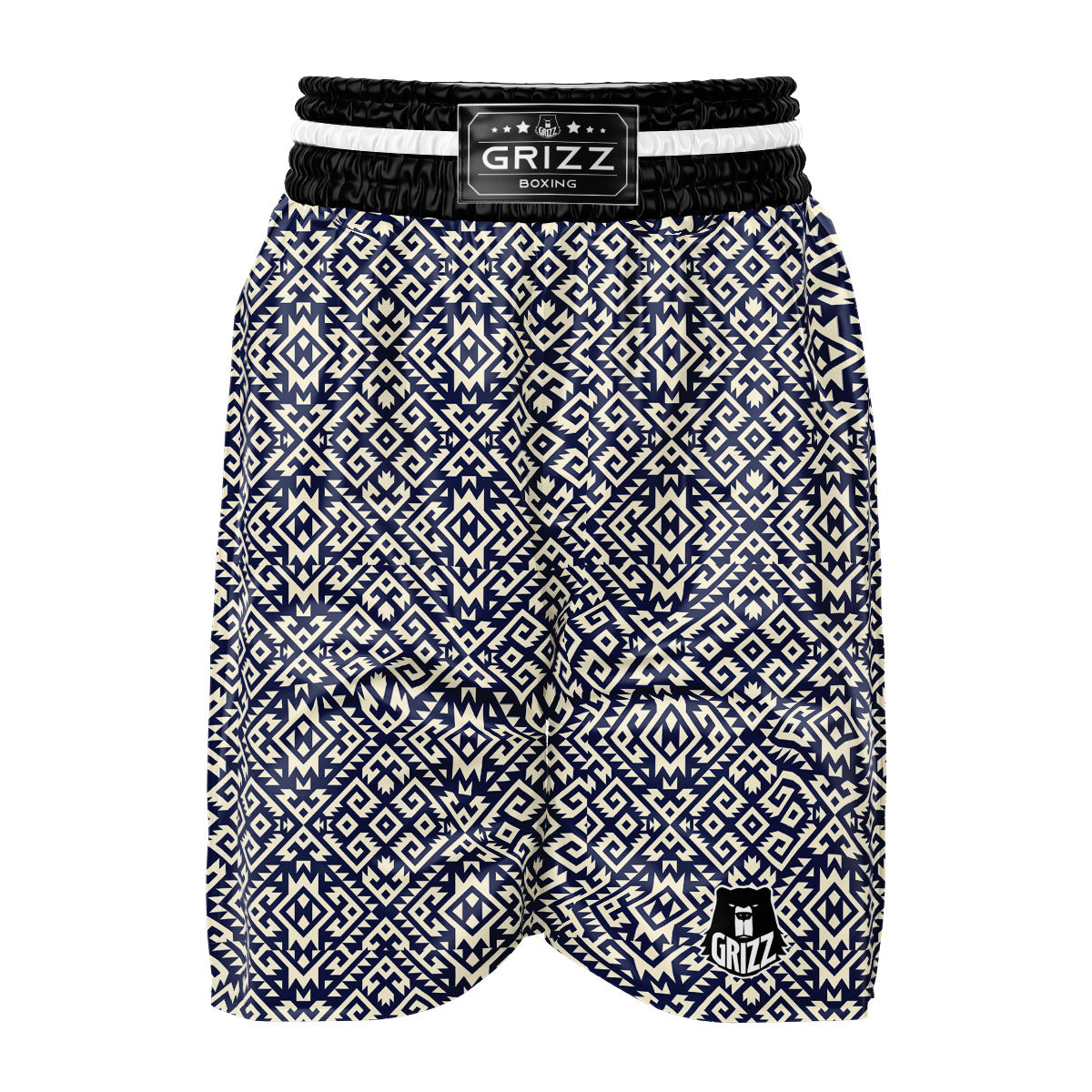Navajo Native Indian Print Pattern Boxing Shorts-grizzshop