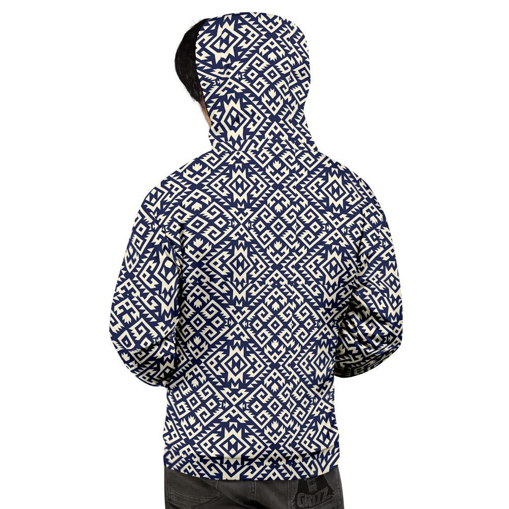 Navajo Native Indian Print Pattern Men's Hoodie-grizzshop