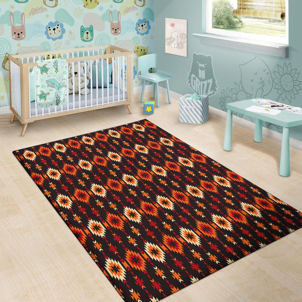 Navajo Native Pattern Floor Mat-grizzshop