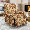 Navajo Tribal Aztec Native Indians American Pendleton Print Recliner Cover-grizzshop