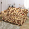 Navajo Tribal Aztec Native Indians American Print Loveseat Cover-grizzshop