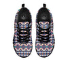 Navajo Tribal Pendleton Print Pattern Black Sneaker-grizzshop