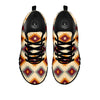 Navajo Tribal Southwestern Print Pattern Black Sneaker-grizzshop