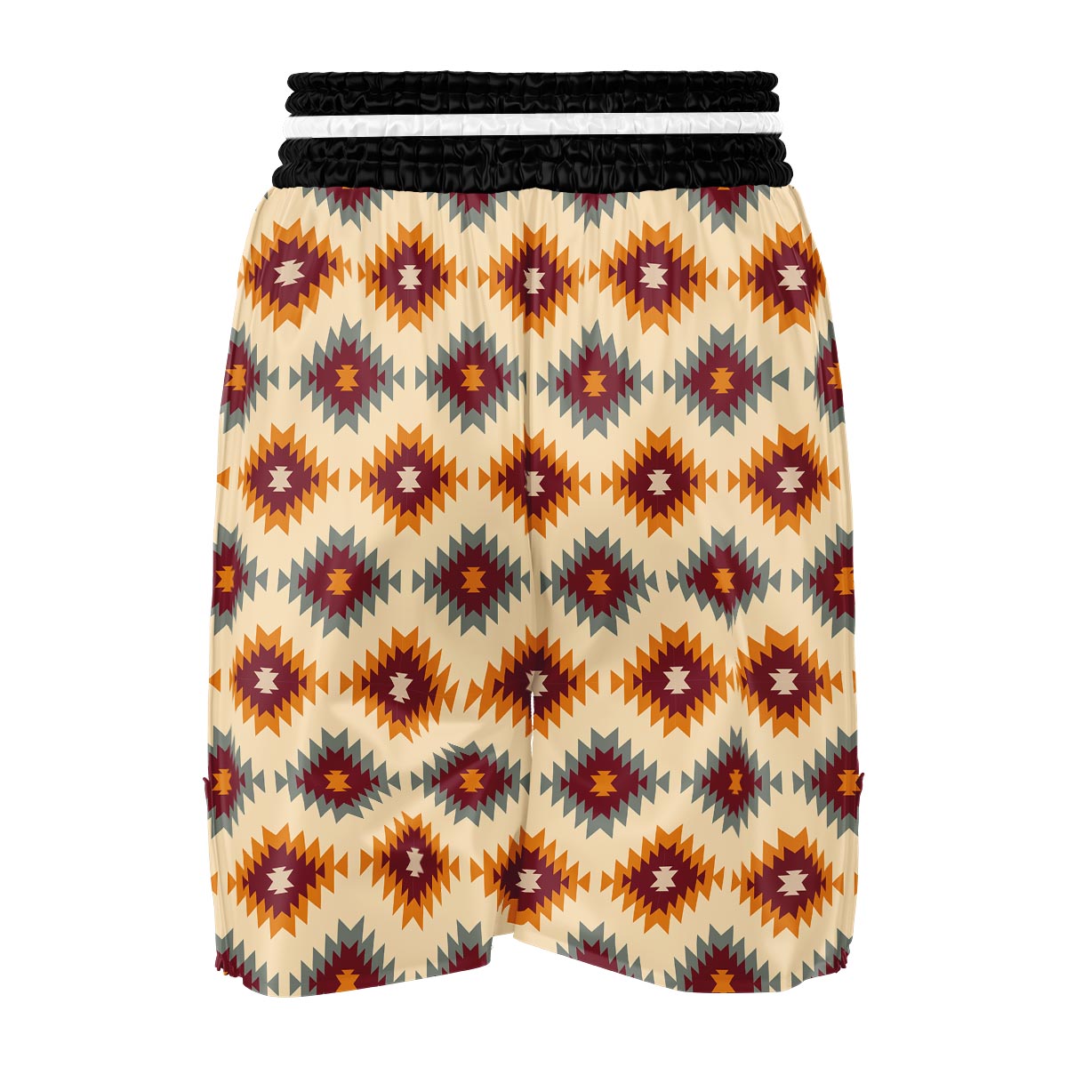 Navajo Tribal Southwestern Print Pattern Boxing Shorts-grizzshop