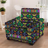 Navojo Aztec Print Armchair Cover-grizzshop