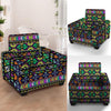 Navojo Aztec Print Armchair Cover-grizzshop