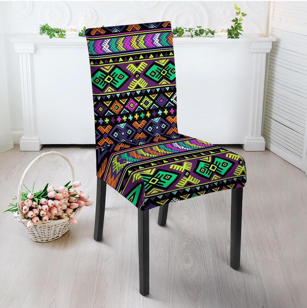 Navojo Aztec Print Chair Cover-grizzshop