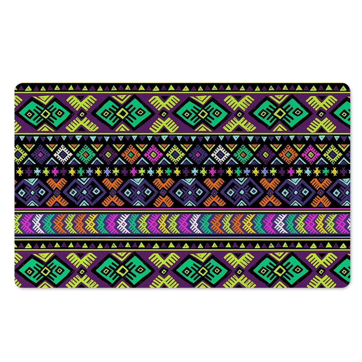 Navojo Aztec Print Door Mat-grizzshop