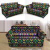 Navojo Aztec Print Loveseat Cover-grizzshop