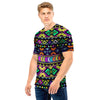 Navojo Aztec Print Men T Shirt-grizzshop