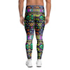 Navojo Aztec Print Men's Leggings-grizzshop