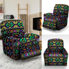 Navojo Aztec Print Recliner Cover-grizzshop