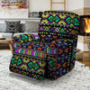 Navojo Aztec Print Recliner Cover-grizzshop