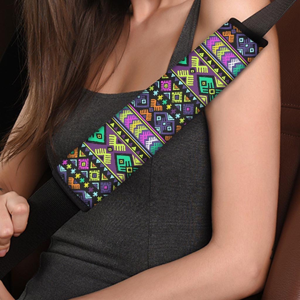 Navojo Aztec Print Seat Belt Cover-grizzshop