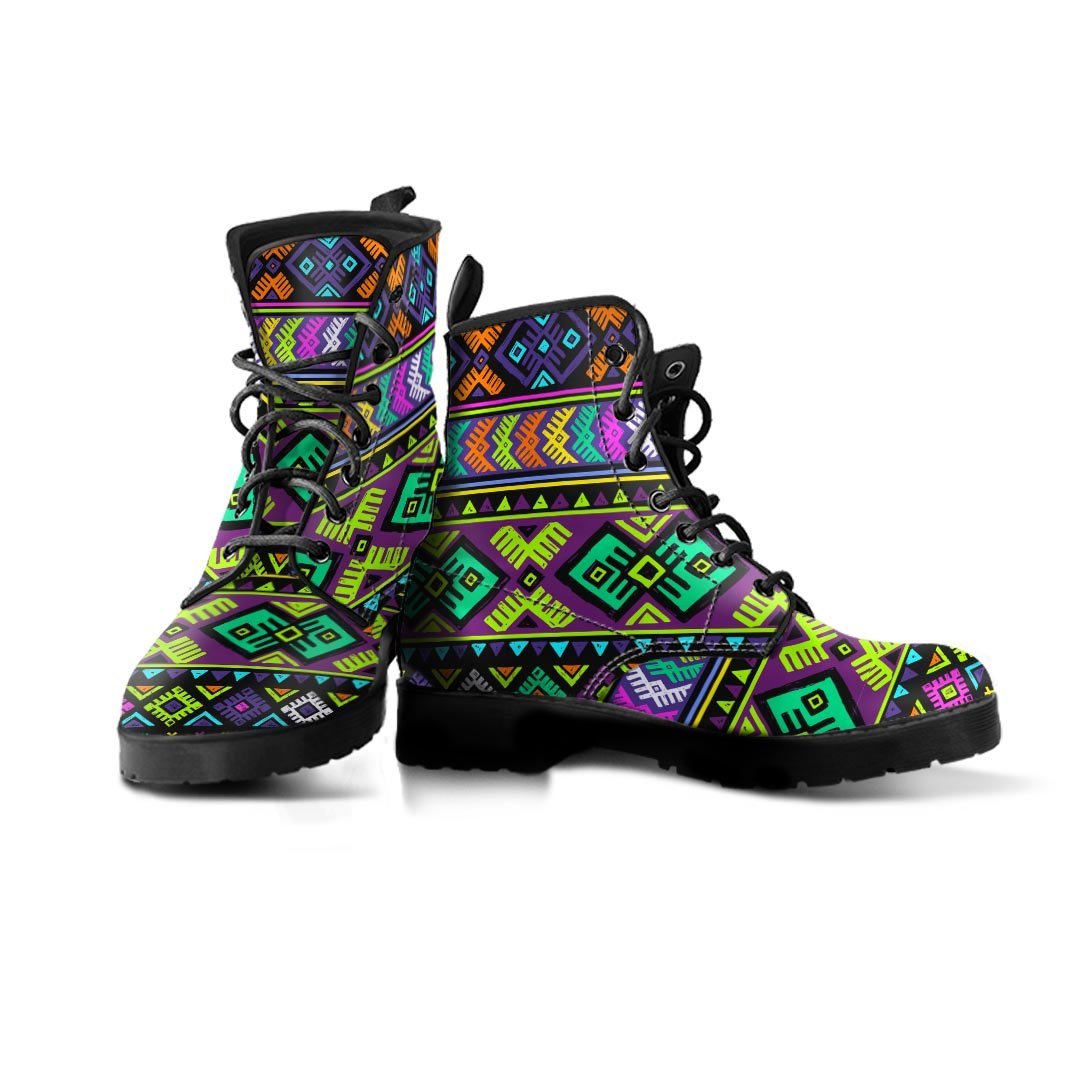 Navojo Aztec Print Women's Boots-grizzshop