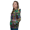 Navojo Aztec Print Women's Hoodie-grizzshop