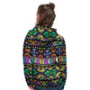 Navojo Aztec Print Women's Hoodie-grizzshop