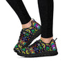 Navojo Aztec Print Women's Sneakers-grizzshop