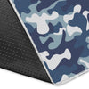 Navy Military Camouflage Camo Pattern Print Floor Mat-grizzshop