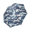 Navy Military Camouflage Camo Pattern Print Foldable Umbrella-grizzshop