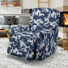 Navy Military Camouflage Camo Pattern Print Recliner Cover-grizzshop