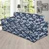 Navy Military Camouflage Camo Pattern Print Sofa Covers-grizzshop