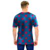 Navy Polka Dot Men T Shirt-grizzshop