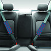 Navy Polka Dot Seat Belt Cover-grizzshop