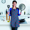 Navy Polka Dot Women's Apron-grizzshop