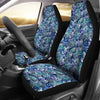 Navy Snail Pattern Print Universal Fit Car Seat Cover-grizzshop