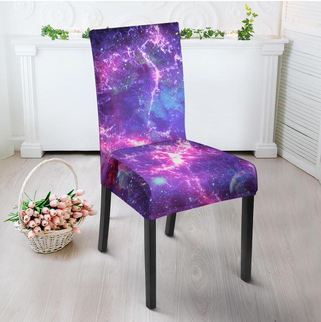 Nebula Galaxy Space Chair Cover-grizzshop