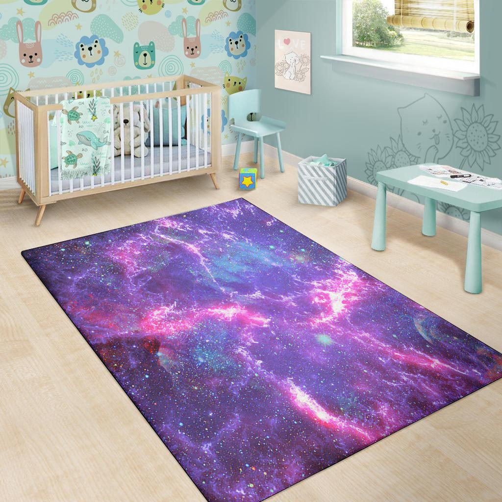 Nebula Galaxy Space Floor Mat-grizzshop