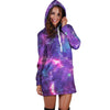 Nebula Galaxy Space Hoodie Dress-grizzshop