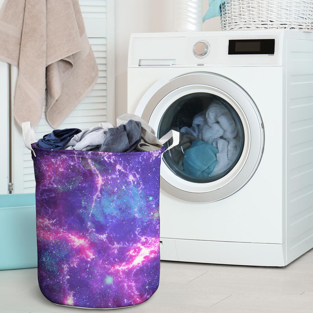 Nebula Galaxy Space Laundry Basket-grizzshop