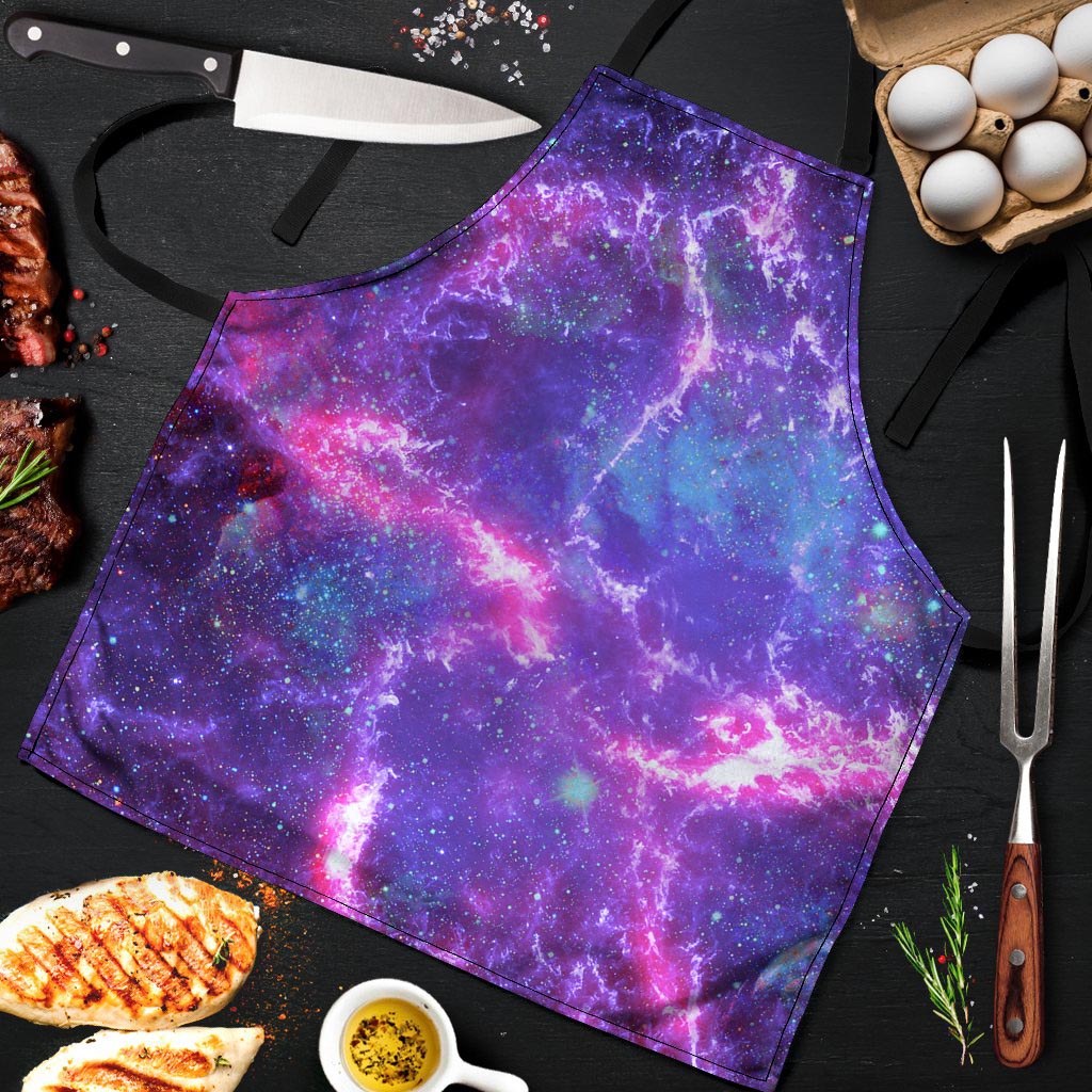 Nebula Galaxy Space Men's Apron-grizzshop