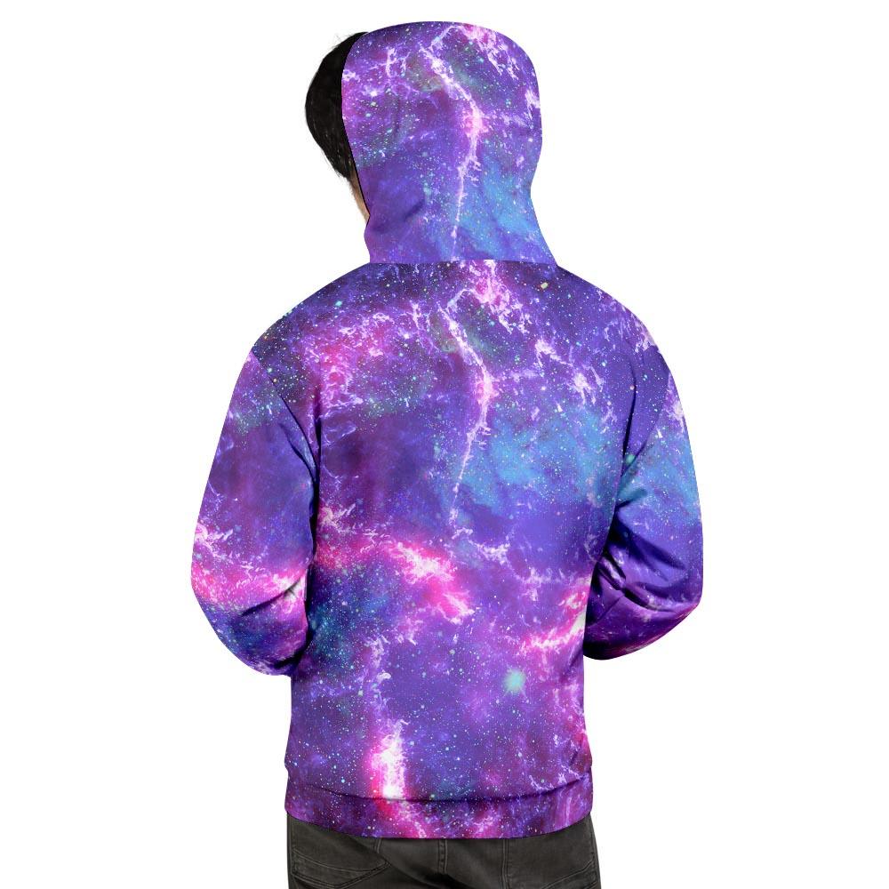 Nebula Galaxy Space Men's Hoodie-grizzshop