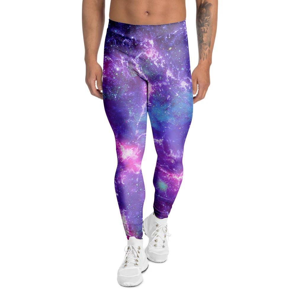 Nebula Galaxy Space Men's Leggings-grizzshop