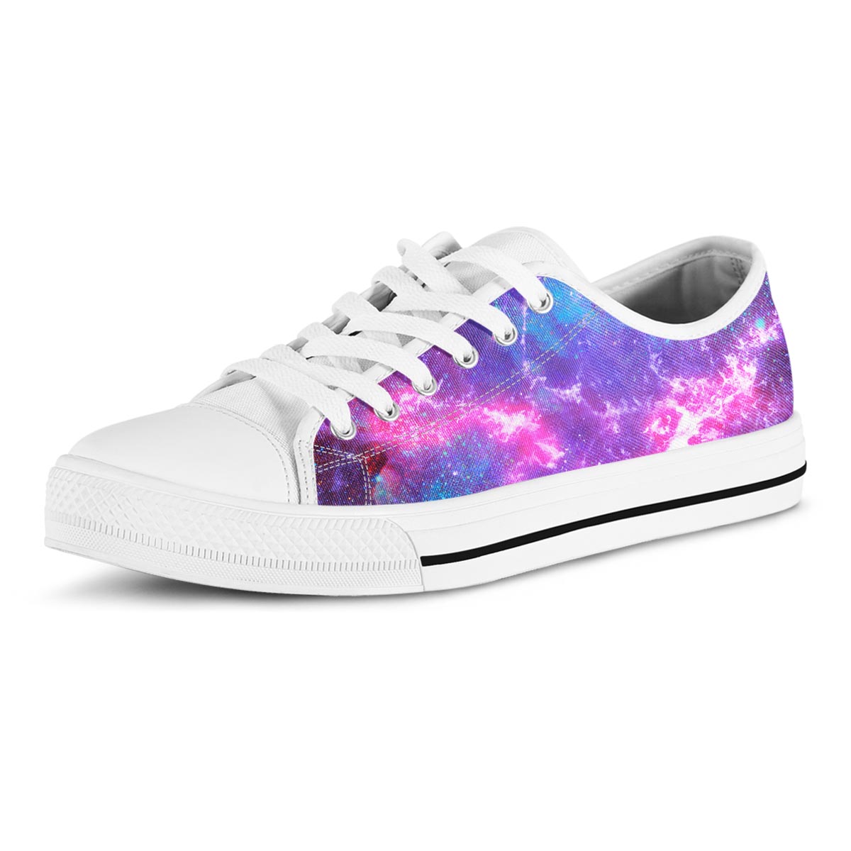 Nebula Galaxy Space Men's Low Top Shoes-grizzshop